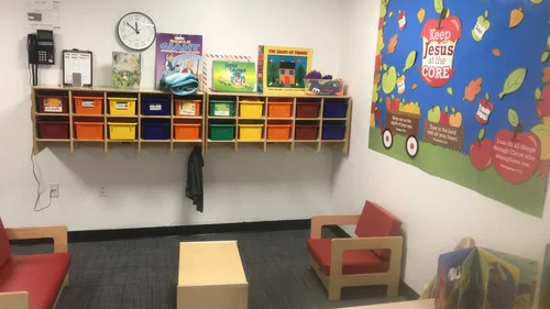 Adventure Point classroom activity area